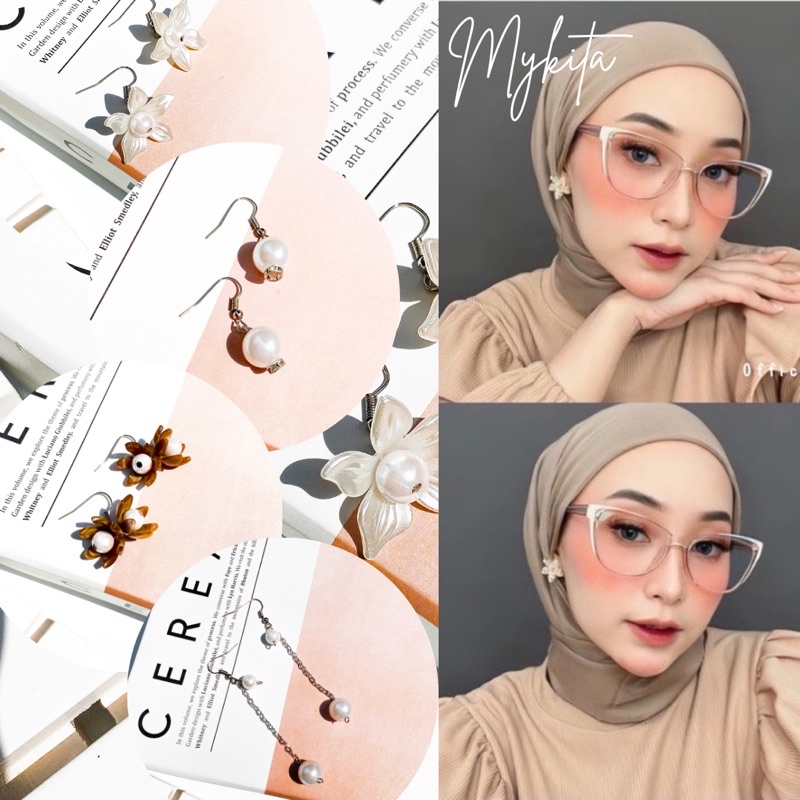 Jual ANTING HIJAB BUNGA / ANTING MUTIARA HIJAB ATAU NONHIJAB | Shopee ...