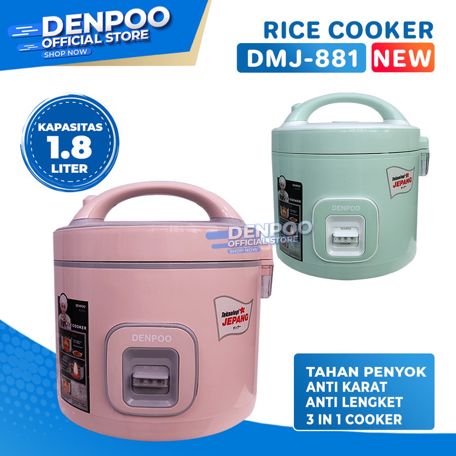 Jual Denpoo Rice Cooker Dmj New Liter Shopee Indonesia