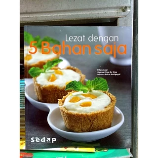 ( PROMO BUKU MURAH ORIGINAL ) BUKU MASAKAN / RESEP MASAKAN / 5 BAHAN SAJA / LEZAT DENGAN 5 BAHAN SAJA / MASAKAN SEHARI-HARI / MASAKAN SEDAP