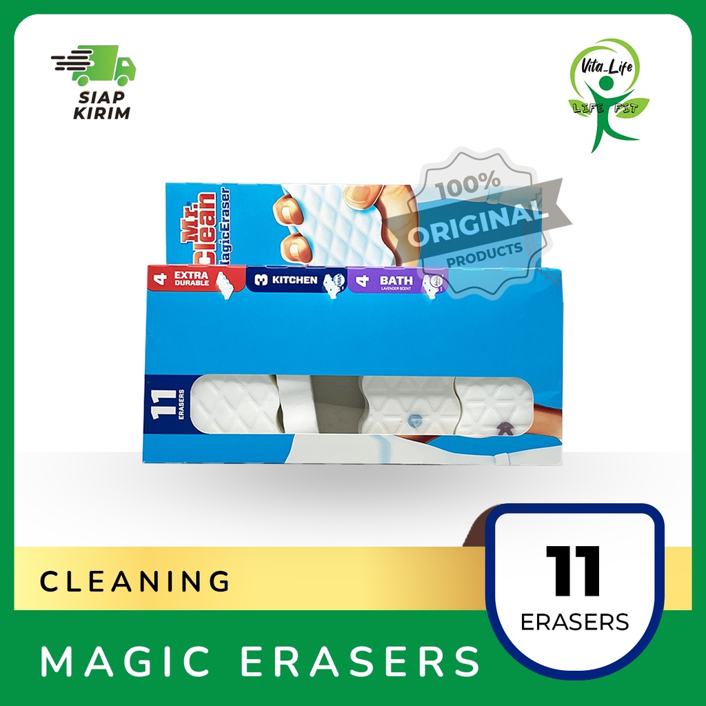 Jual Mr. Clean Magic Eraser - ORIGINAL Made In GERMANY | Shopee Indonesia