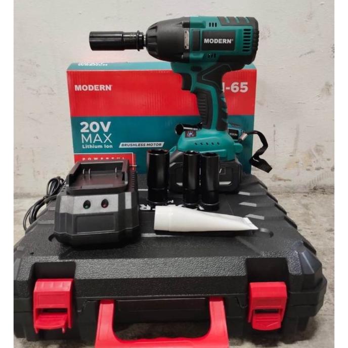 Jual Bor Cordless Impact Wrench V M Modern Mesin Bor M Modern