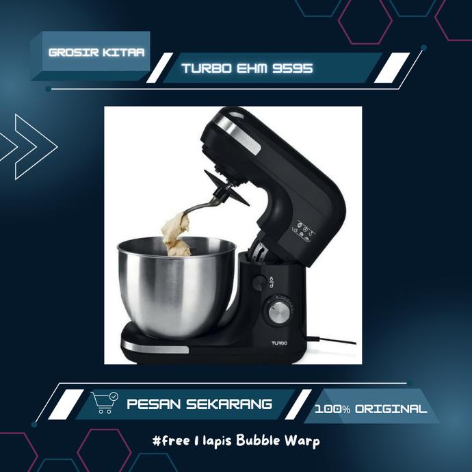 Jual TURBO Mixer Grande EHM 9595 / Stand Mixer Roti / Mixer Besar 5