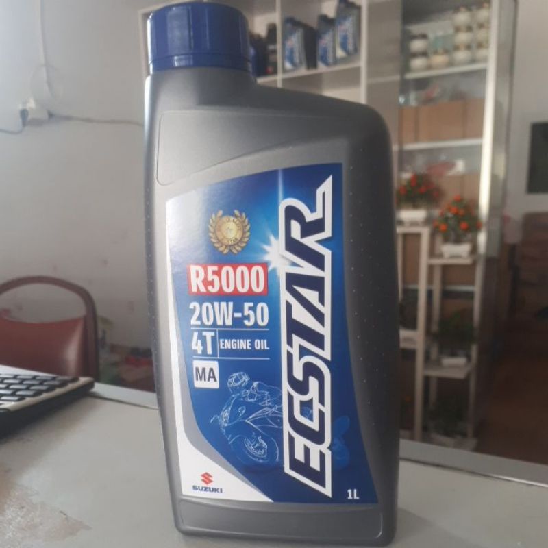 Jual OLI ECSTAR R5000 1L SGO 1000ML JAMINAN ORIGINAL SUZUKI ASLI ...