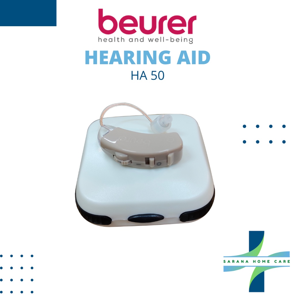Jual BEURER Hearing Aid HA 50/alat bantu dengar/pendengaran | Shopee ...