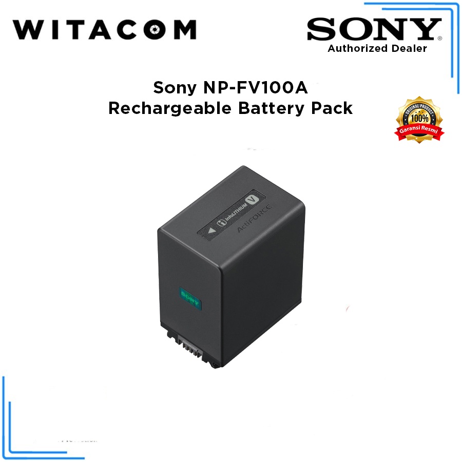 Jual Sony NPFV100A VSeries Rechargeable Battery Original Shopee