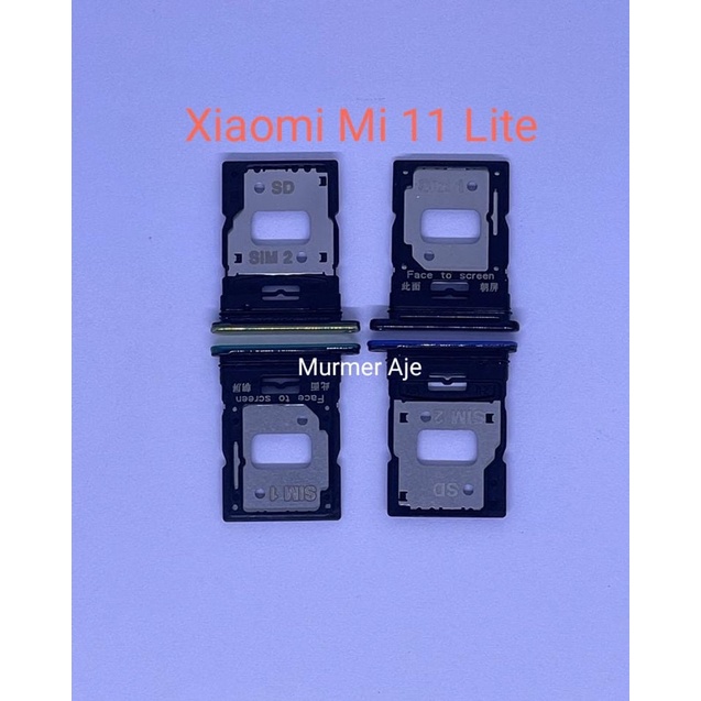 Jual Sim card tray slot sim card kartu xiaomi mi 11 lite oem | Shopee ...