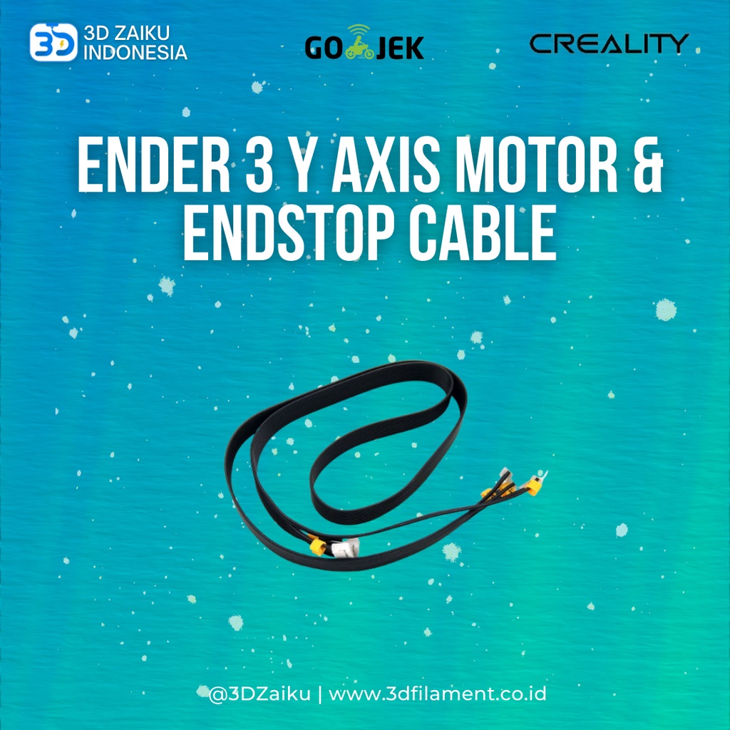 Jual Creality 3D Printer Ender 3 Y Axis Motor and Endstop Cable ...