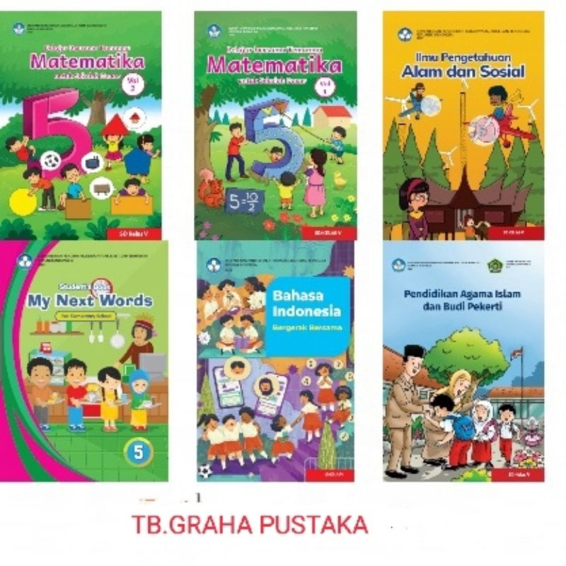 Jual BUKU PAKET SISWA UNTUK KELAS 5 SD KURIKULUM MERDEKA TAHUN 2021 ...