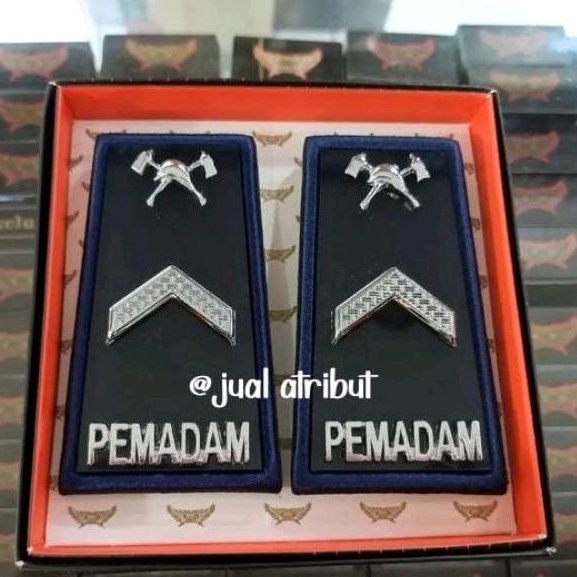 Jual Pangkat PDH DAMKAR Pemadam Golongan 2A Akrilik Exclusive | Shopee ...