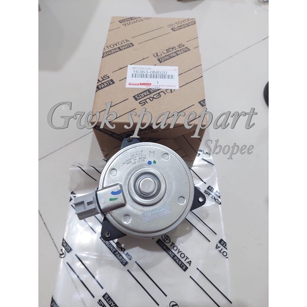 Jual Dinamo motor fan radiator Toyota Yaris Gen 2 Ori Shopee Indonesia
