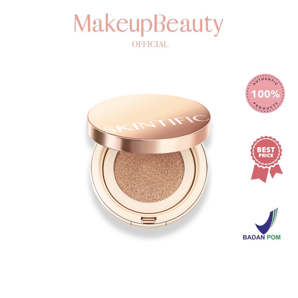 Jual Skintific Cover All Perfect Cushion High Coverage Poreless And Flawless Foundation 24h Long 3391