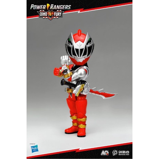 Jual Mainan Figure Power rangers Action Q MMPR Dino Fury Red Ranger ...