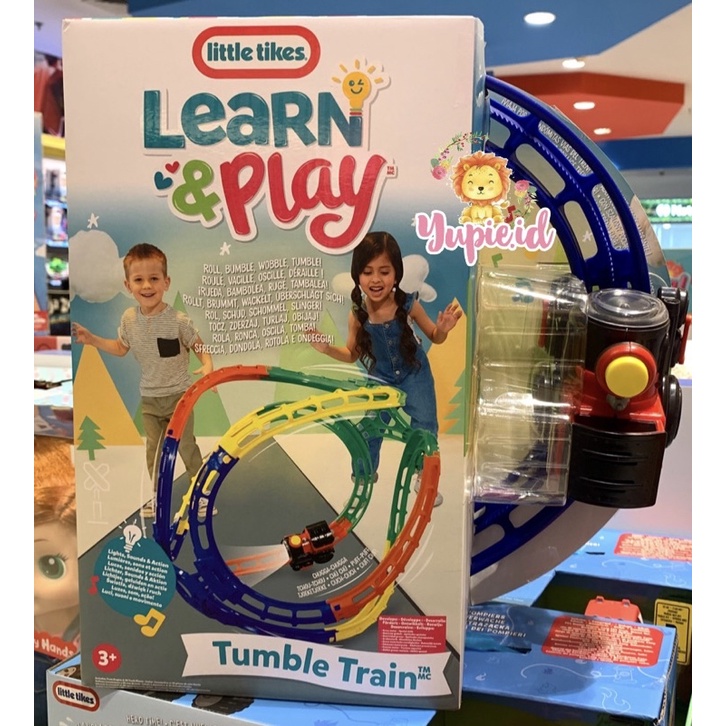 Jual little tikes tumple train playset / mainan kereta anak | Shopee ...