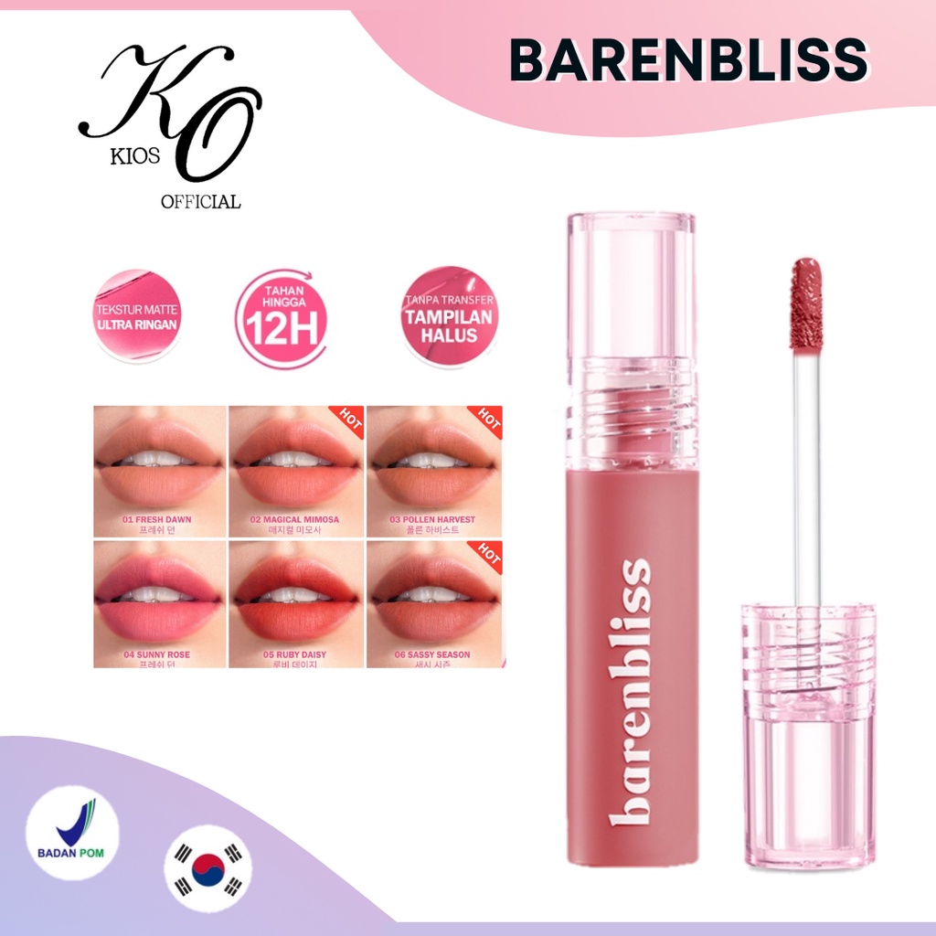 Jual BNB Barenbliss Korean Bloomatte Full Bloom Transferproof Matte