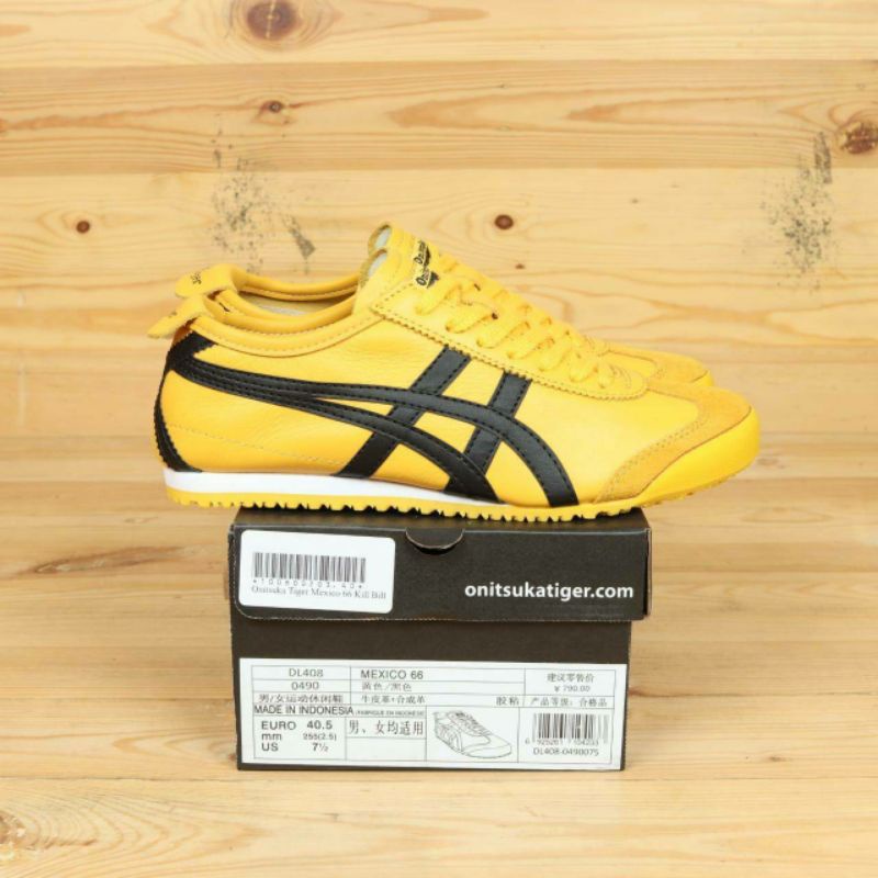 Jual Onitsuka Tiger Mexico 66 Deluxe Kill Bill Shopee Indonesia