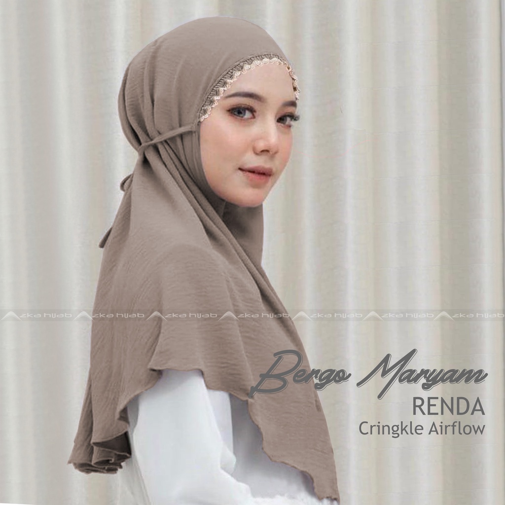 BERGO MARYAM KRINGKLE AIRFLOW RENDA KERUT