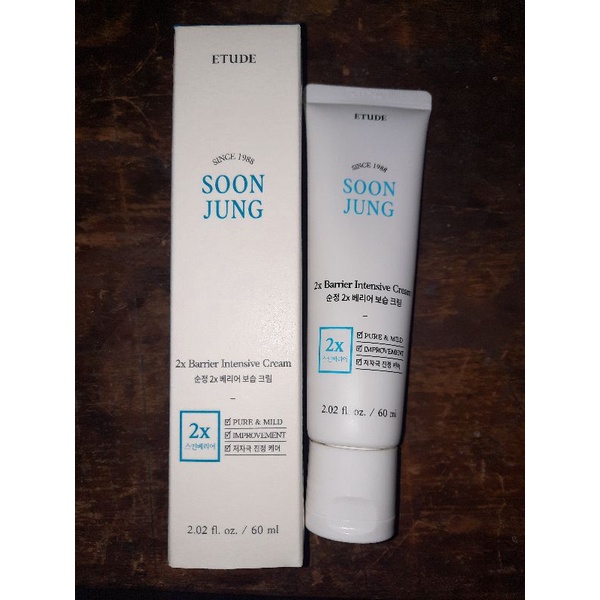 Jual [BOOKED] ETUDE HOUSE - SOON JUNG 2x Barrier Intensive Cream 60ml ...