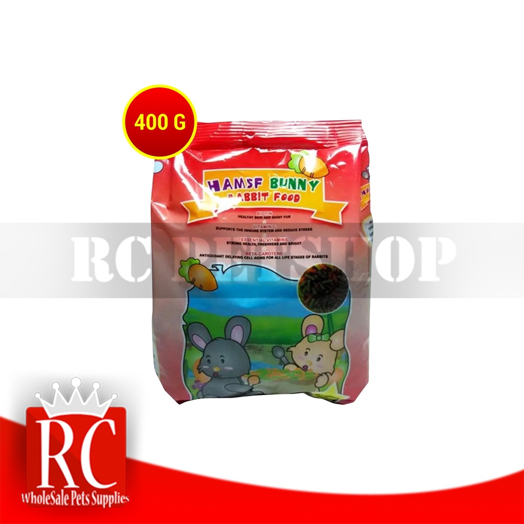 Jual Makanan Kelinci Hams Bunny Rabbit Food 400 gr hamsbunny 400gr ...