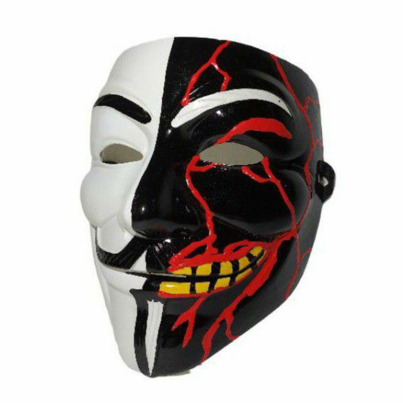 Jual topeng hacker larva gk viral topeng store | Shopee Indonesia