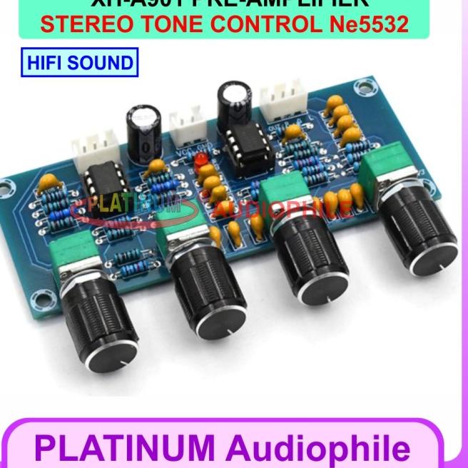 Jual Tone Control Stereo NE5532 Hifi Pre Amplifier NE5532 | Shopee ...
