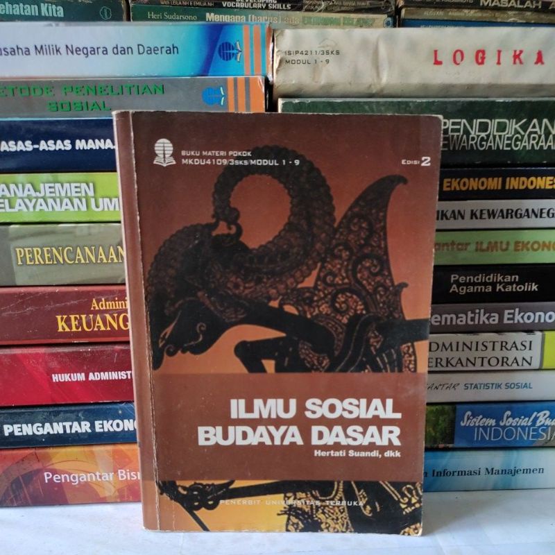 Jual Buku Ilmu Sosial Budaya Dasar Universitas Terbuka Original