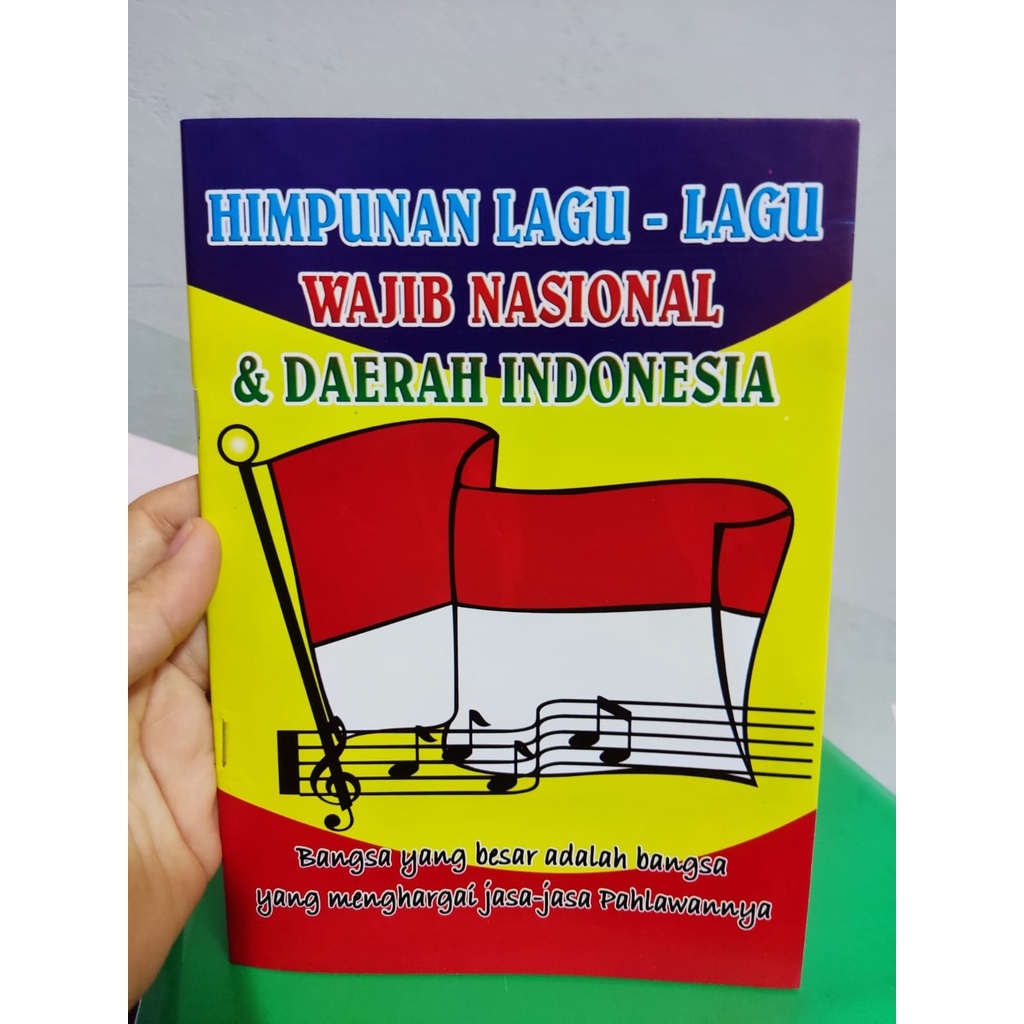 Jual Himpunan Lagu Lagu Wajib Nasional & Daerah Indonesia | Shopee