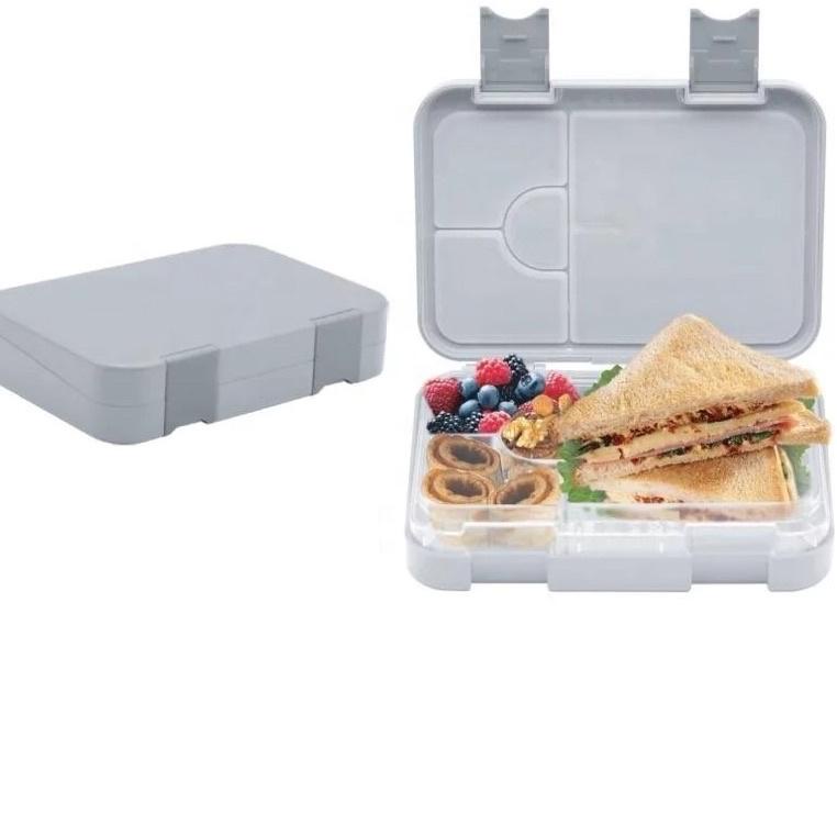 Jual Terkini *READY* Kotak Makan Tritan Lunch Box Yummy Box 4 or 6