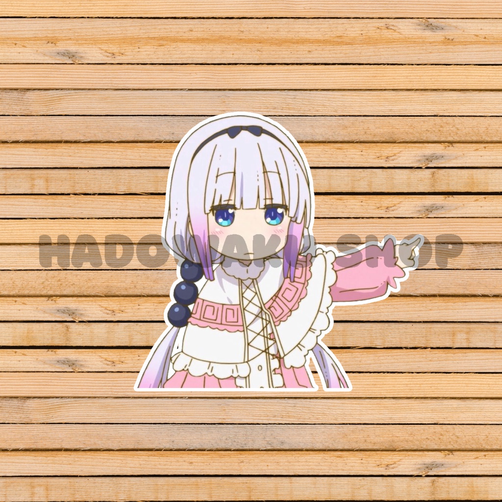 Jual Sticker Stiker Vinyl - Anime Kanna Kamui Pointing | Shopee Indonesia