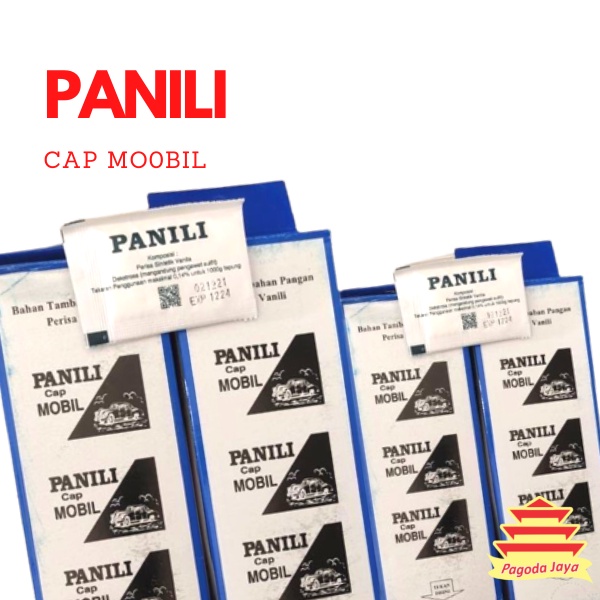 Jual PANILI SASET MOBIL 1 Box / Vanili Merek 