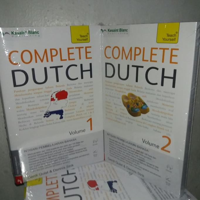 Jual Buku Belajar Bahasa Belanda " Paket Complete Dutch Vol.1&2 +Cd ...