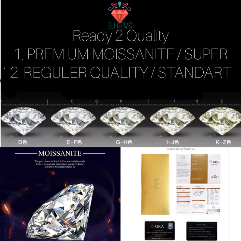 Jual moissanite hot sale