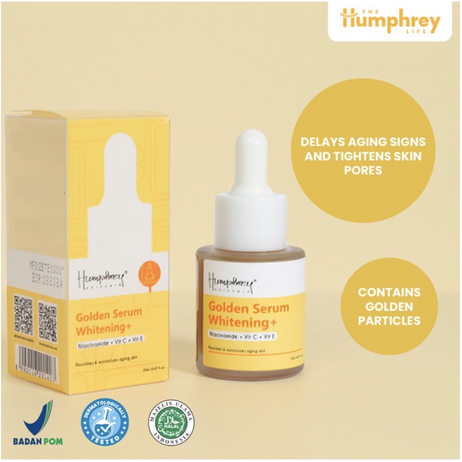 Jual HUMPHREY SKIN CARE SERUM GOLD WHITENING PLUS Shopee Indonesia