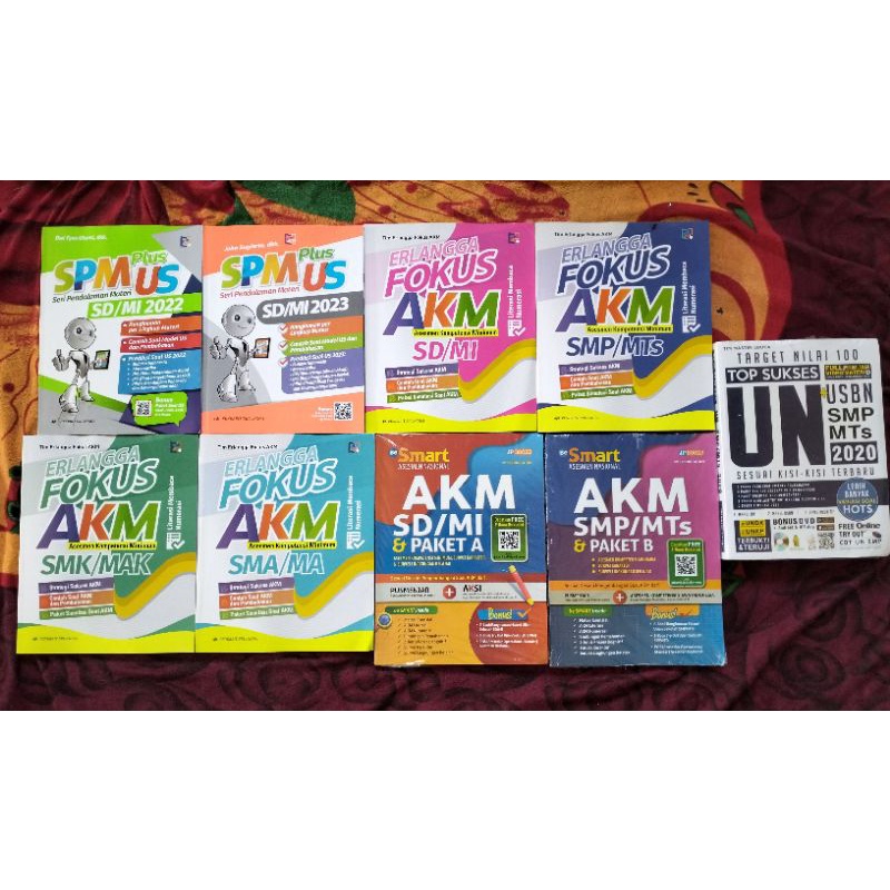 Jual ORIGINAL BUKU SPM PLUS US SD/MI 2022 2023 + KUNCI JAWABAN ERLANGGA ...