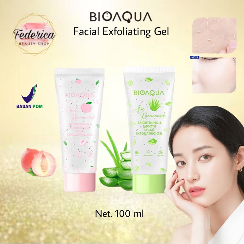 Jual Bioaqua Facial Exfoliating Gel Shopee Indonesia