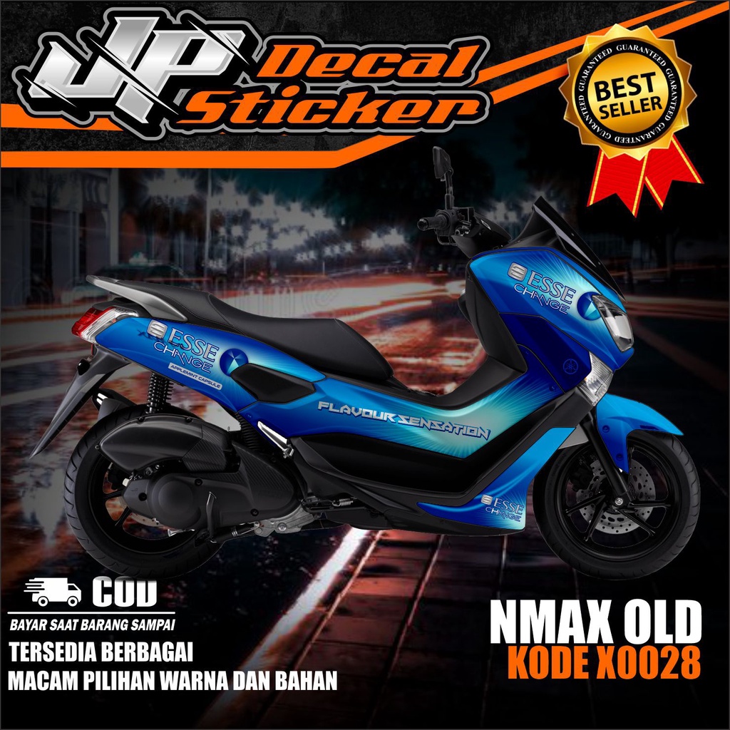 Jual DECAL NMAX VARIASI ESSE TERBARU PALING KERN ( BONUS LAMINASI