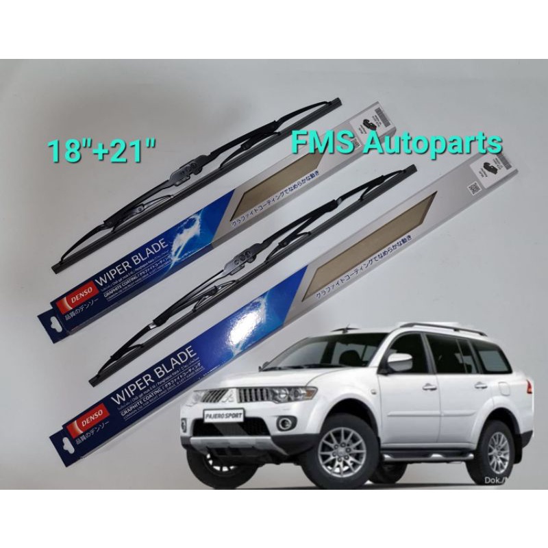 Complete Wiper Blade Set For Mitsubishi Pajero Junior H57A 1.1L - Front & Rear 3 thumbnail image