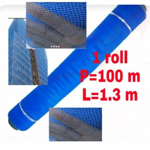Jual SAL Polynet Waring Biru Waring Ikan Waring Bangunan Jaring ...