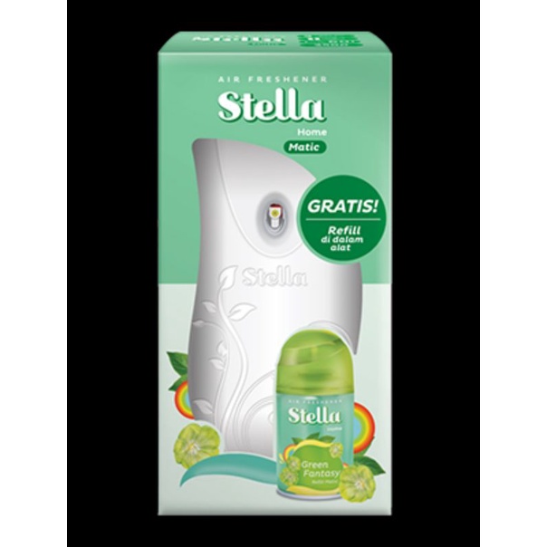 Jual Stella Home Matic Air Freshener Box Set Gratis Refill Di Dalam Alat Shopee Indonesia