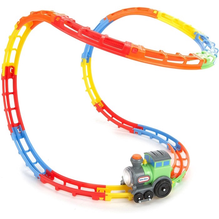 Jual Kereta Track Little Tikes Tumble Train Mainan Kereta Api Track Set ...