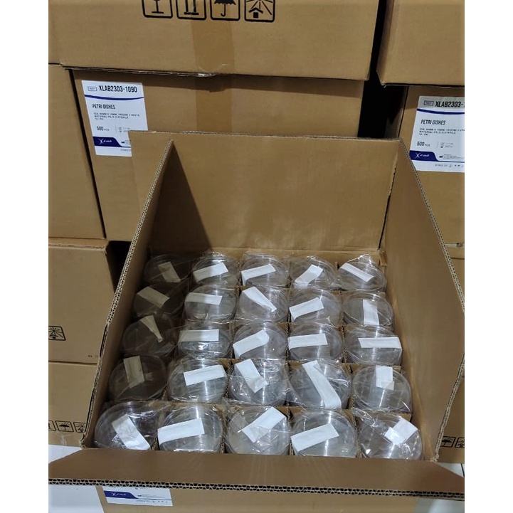 Jual VWR Petri dish PS disposable 90 x 15 mm cawan petridish plastik 20
