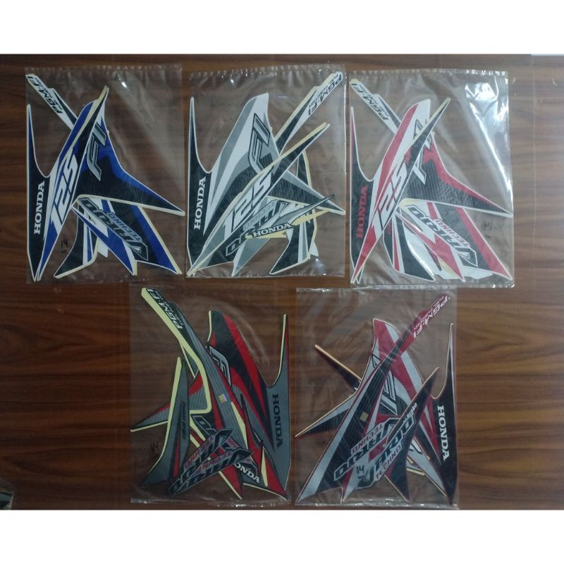 Jual Sticker Lis Body Striping Vario Techno 125 Fi 2014 Stiker Les Bodi