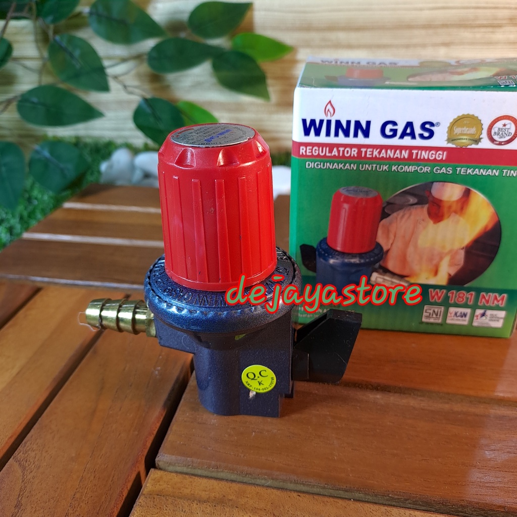 Jual Regulator Winn gas tekanan tinggi W 181 NM non meter/tanpa meteran