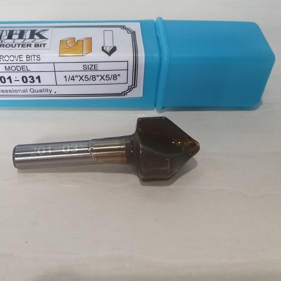 Jual Mata Profil Kayu Router Bits 201-031 (16 mm) V VEE GROOVE 90 ...