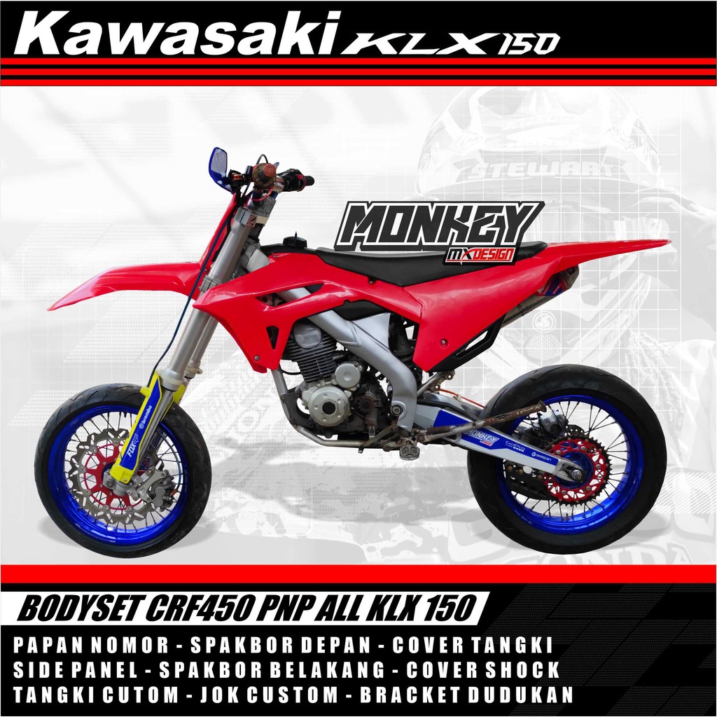 body crf 450 pnp klx