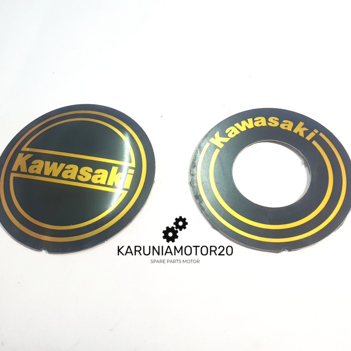 Jual Emblem Mesin Kawasaki Set Kaze Original Lostpack Shopee Indonesia