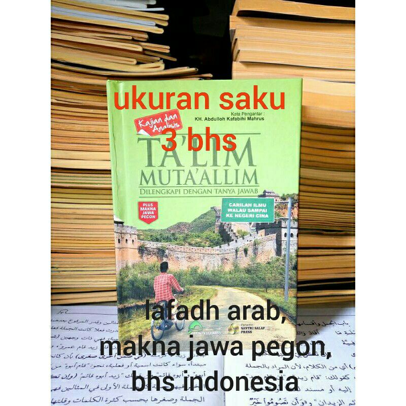 Jual Kajian & Analisis Terjemah Kitab Talim Mutaalim Ta'lim Muta'alim