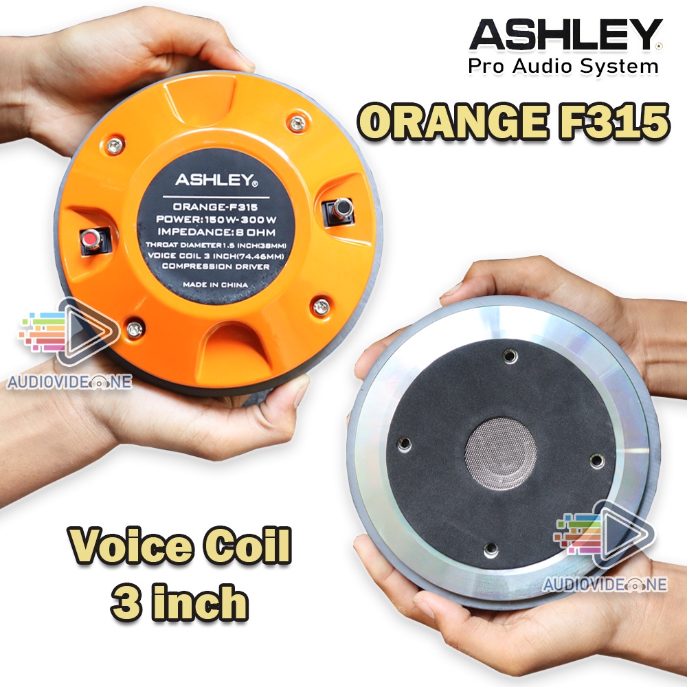 Jual Driver Tweeter Ashley Orange F315 Coil Spul 3 Inch Original Twiter ...