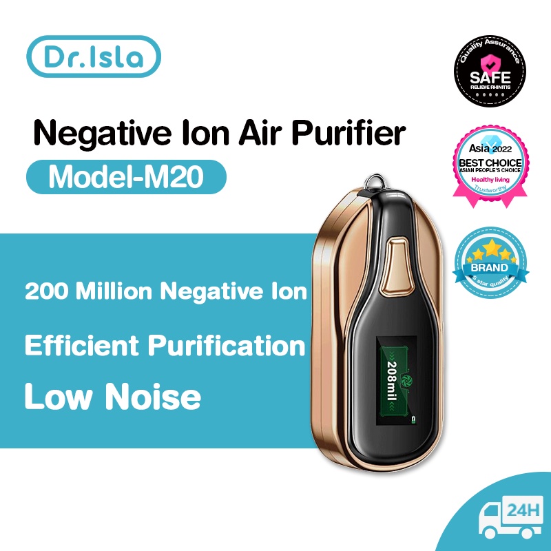 Jual Dr.Isla Air Purifier Pembersih Udara Portabel Mini Personal Air
