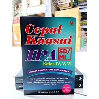 ( PROMO BUKU MURAH ORIGINAL ) BUKU SOAL - SOAL / CEPAT KUASAI IPA SD / METODE KILAT SISTEM KEBUT SEMALAM / SOAL - SOAL IPA / BEST SELLER