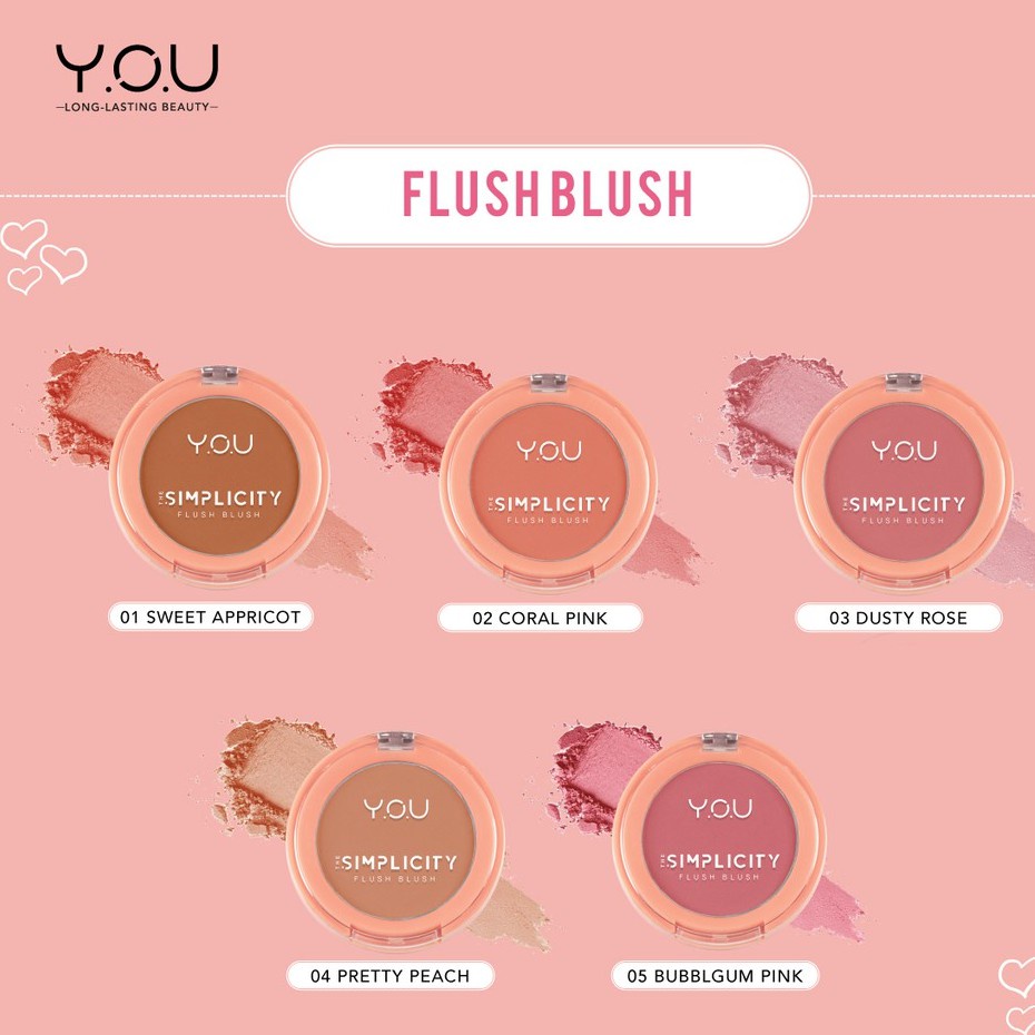 Jual YOU Simplicity Flush Blush | Shopee Indonesia